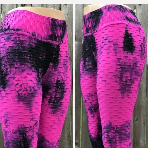 Braziliara Pants - 💗🖤 Brazilian Honeycomb Leggings Bumbum